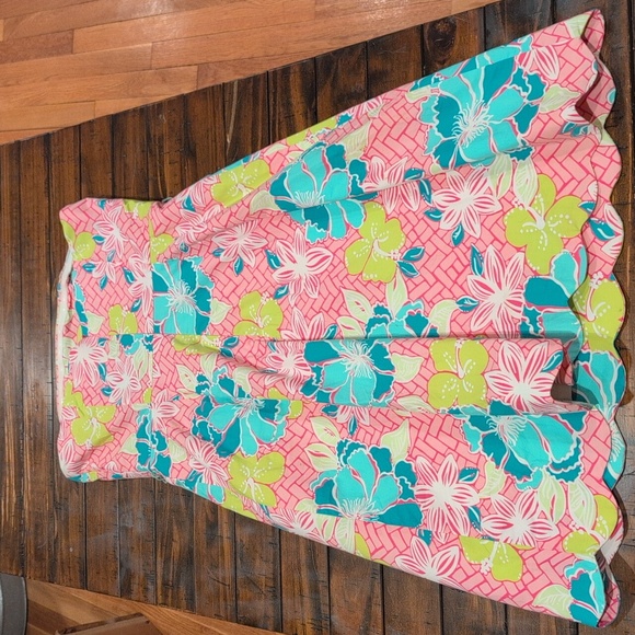 Vintage Lilly Pulitzer Sienna Dress Strapless *Missing Belt* - Picture 9 of 11